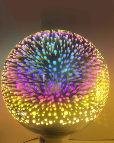 3D Edison Light Bulb – Decorative ST64 G95 Filament LED Star Lamp