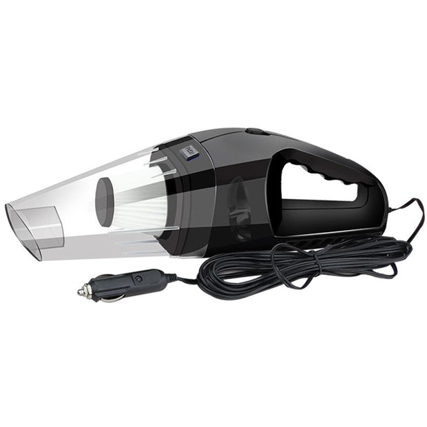 12V handheld vacuum cleaner for vehicle interiors