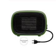 Portable mini electric heater with adjustable settings

