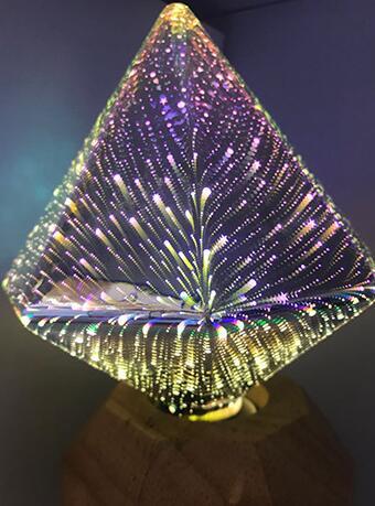 3D Edison Light Bulb – Decorative ST64 G95 Filament LED Star Lamp