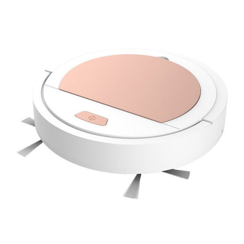 Rechargeable floor cleaning robot vacuum with sensors