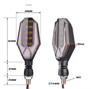Motorcycle 30LED Two-Color Steering Signal Light
