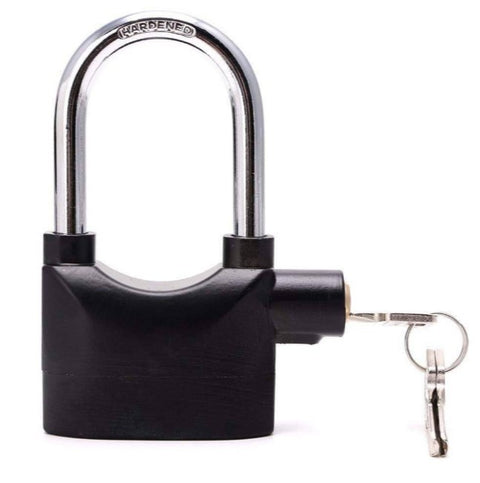 Siren Security Alarm Padlock Lock
