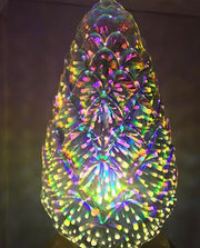 3D Edison Light Bulb – Decorative ST64 G95 Filament LED Star Lamp