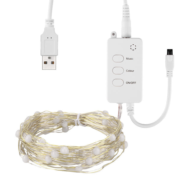 Smart LED Music Sync Dreamcolor String Lights
