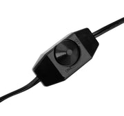 Close-up of button switch for Crystal Salt Lamp Night Light, featuring easy on/off control for bedroom ambiance lighting.