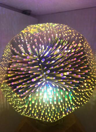 3D Edison Light Bulb – Decorative ST64 G95 Filament LED Star Lamp