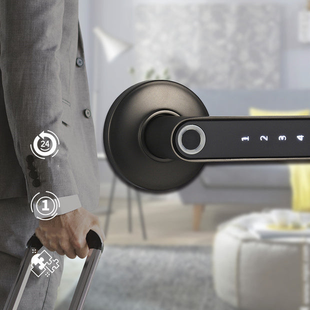 Smart Fingerprint & Digital Password Door Lock