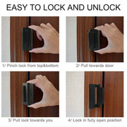 Home Security Door Lock Protector


