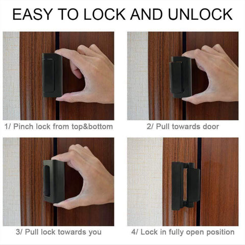 Home Security Door Lock Protector


