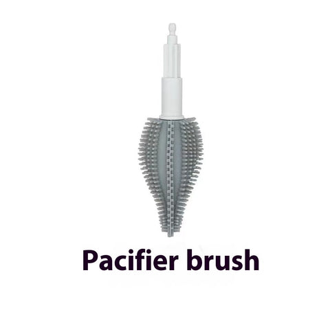 
Powerful electric scrubber with detachable brush heads