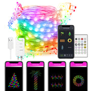 Smart LED Music Sync Dreamcolor String Lights
